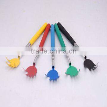 Wholesale Handheld Adjustable Colorful Hand Shape Back Scratcher With Non-slip Handle