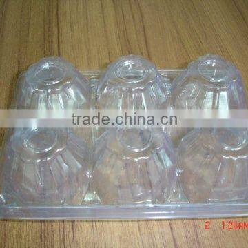 Custom 4/6/8/12 /15/18/20/30holes plastic disposable high quality and cheap price egg tray