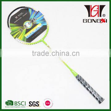 ATTACKER 501 GREEN best quality badminton racquet/badminton racket wholesale/led badminton