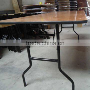 Rectangle Wooden Folding Table photo-3