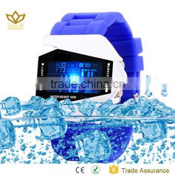 Hot selling kid analog Digital sports aircraft watch