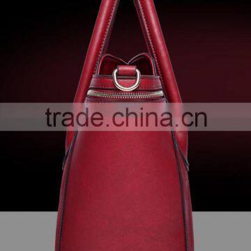 2016 Luxury Lady Office Handbag Women Genuine Leather Handbag Wholesale photo-6