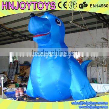 animal shaped helium balloon ,sea lion lighted outdoor christmas decorations