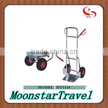 folding platform hand truck garden trolley wagon cart hand truck