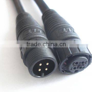 auto waterproof electrical connector 4 pin wire connector