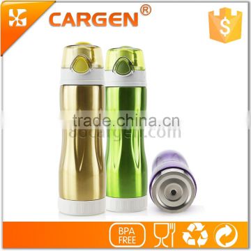 Wholesale 400ml flip lid insulated vacuum water bottle