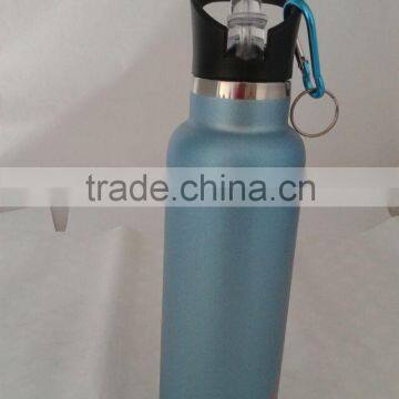 eco-friendly 600ML BPAfree stainless vacuum water bottle with Suction nozzle cover,FDA,LFGB approved