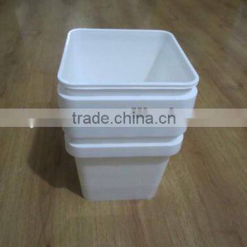 5L Packaging nail Square Plastic Bucket