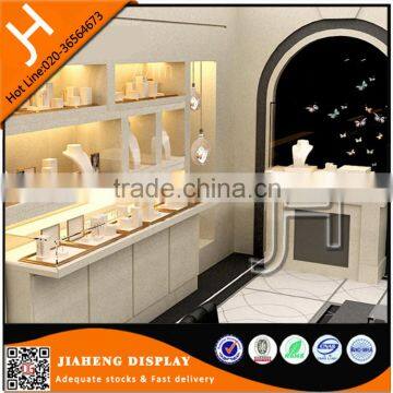 High End Top Design Wall Jewelry Showcase Manufacturers