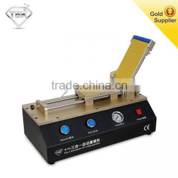 2016 New arrival 3 in 1 vacuum oca lamination / LCD touch screen repair machine for iphone samsung LCD TBK 765
