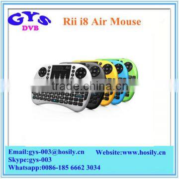 Wholesale cheaper 2.4GHZ rii i8 air mouse rii I8 wireless mini keyboard for android tv box