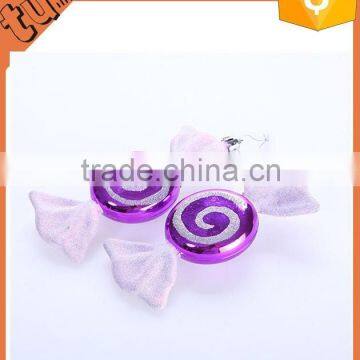 cheap and hot sale christmas decoration candy /christmas hanging decoration/xmas door christmas ornament for decoration