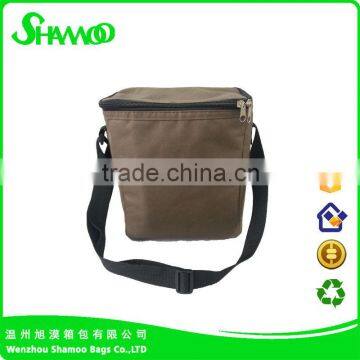 High quality polyester wine cooler bag/beach beer cooler bag