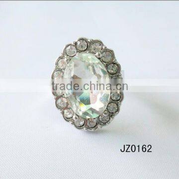 s925 silver stone diamond ring