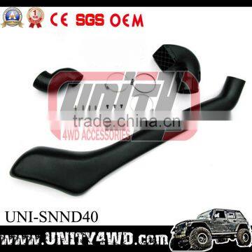 China 4x4 accessories manufacturer car snorkel/snorkel / 4x4 snorkel for Navara D40