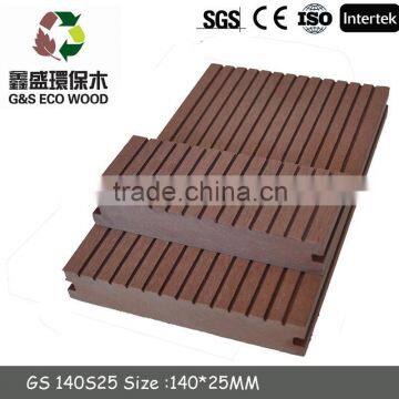 WPC outside decking /WPC decking Manufacturer/Popular WPC decking