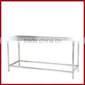 2014 CE square tube 1-tier worktable without backsplash (WTC-081)