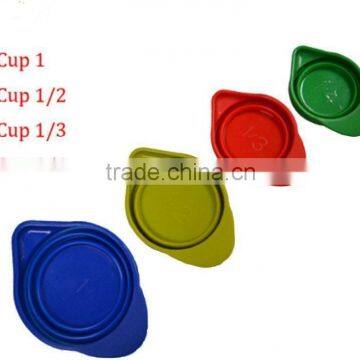 Silicone Measuring Cup And Spoon Set