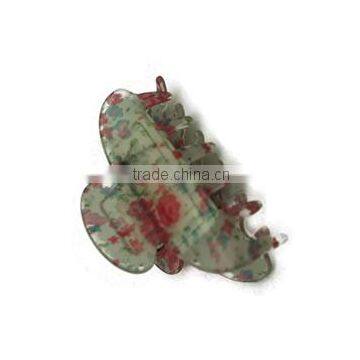 acrylic flower hair claw clips