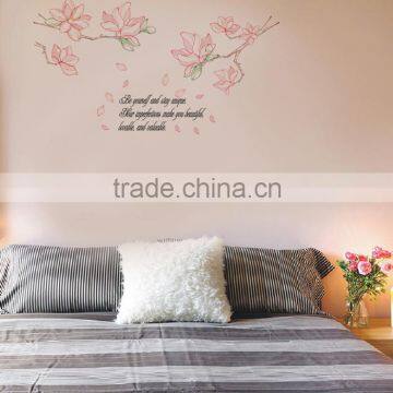 Large Tree and Letter Home Decoration Self Adhesive Importir Wall Sticker
