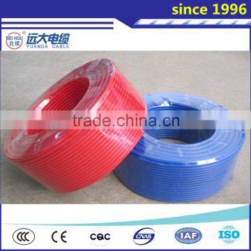 Good Quality 2 3 10mm Electric Wire Cable Roll and Electrical Wires PVC Insulation Flexible Twisted Wire