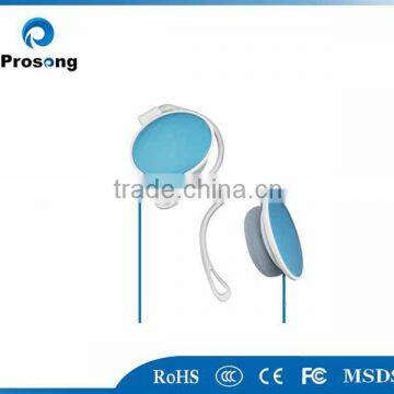 sky bule walkman stereo earhook sport earphones