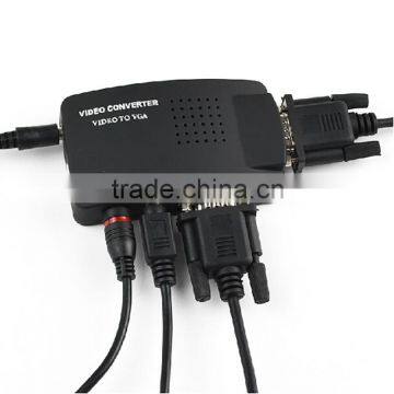 AV To VGA TV CCTV BNC/RCA S-Video AV to VGA Converter Adapter Converter wholesale