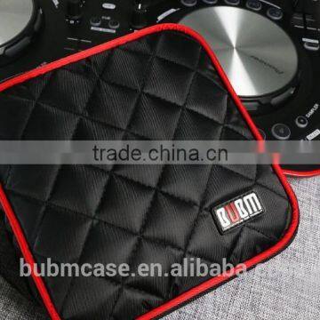 Black 32 Capacity 230D Space Twill PVC Fabric DVD Case CD Holder Personalized cd Case Multi Disc Dvd Cases photo-5