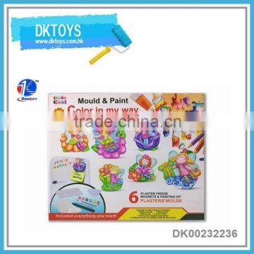 Denko Toys-Creative Craft Toy Fridge Magnet Elf DIY Plaster Painting Toy