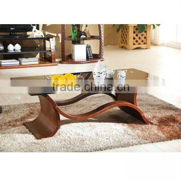 2014 wooden high quality coffee table