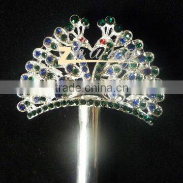 Beauty design pageant rhinestone scepter