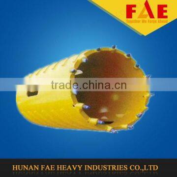 Core Barrel With Rock Cutting Teeth