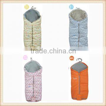 2014 new design beautiful pink wearable sleeping bag