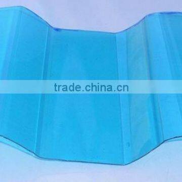 Polycarbonate corrugated sheet/Corrugated polycarbonate sheet/plastic roofing/tile roofing/PC corrugated sheet