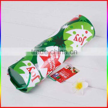 Custom Christmas Tree Cardboard Paper Mailing Tube With End Caps Hot Sale Christmas Gift Paper Tube With Cover photo-2