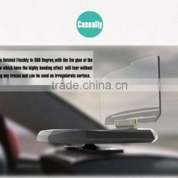 Unique Design Mobile GPS Navigation Bracket HUD Head Up Display For Smart Phone Car Mount Stand Phone Holder photo-6