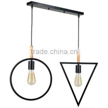 Simple style hanging pendant light