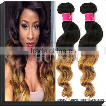 Two Tone Virgin Hair Weft