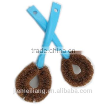 JML9045 the plastic handle coconut brush with high quality