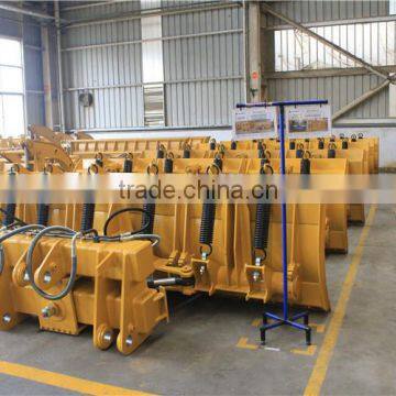China mini loader zl15 with snow blade ,cheap loader