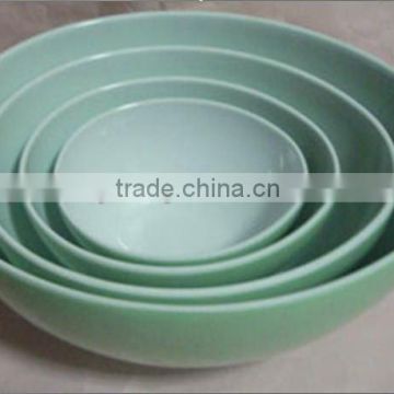 melamine egg-shaped bowl set