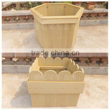 Wholesale raised garden beds modern style eco friendly WPC garden bed