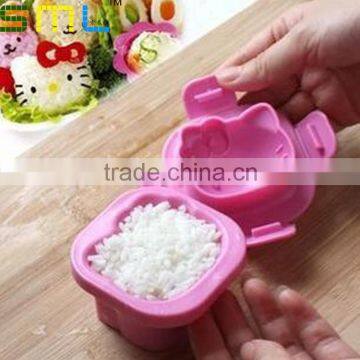 Plastic Sushi rice ball maker of animal shaped