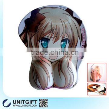 Sexy girl cartoon pictures mouse mat,sexy japanese girl breast mouse pad,sexy mouse pad