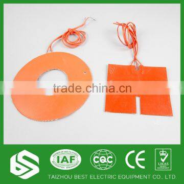 Silicone rubber heater flexible electric heating element pad