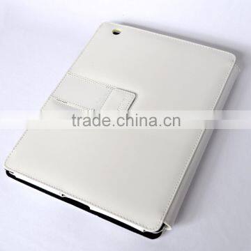 Glossy White PU Leather Tablet PC Pouch Bag