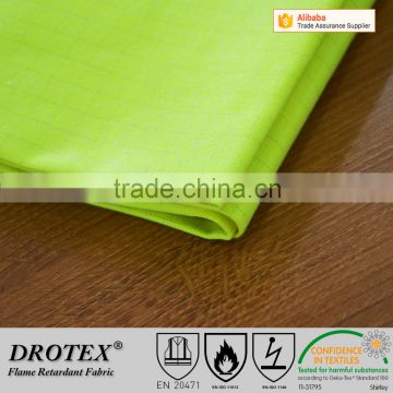 IEC 61482-1-2 cotton nylon high visible fire resistant fabric for FR uniform