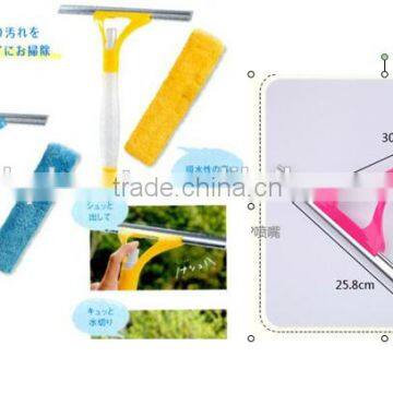 2015 New spray window squeegee window wiper microfiber