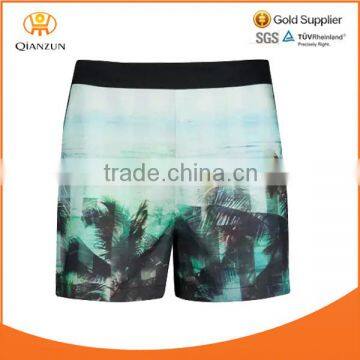 Sexy women fashion shorts galaxy fitness custom printed short ladies fashion short pants