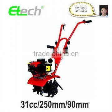 Gasoline tiller /cultivator/portable cultivator tiller/ETG014S